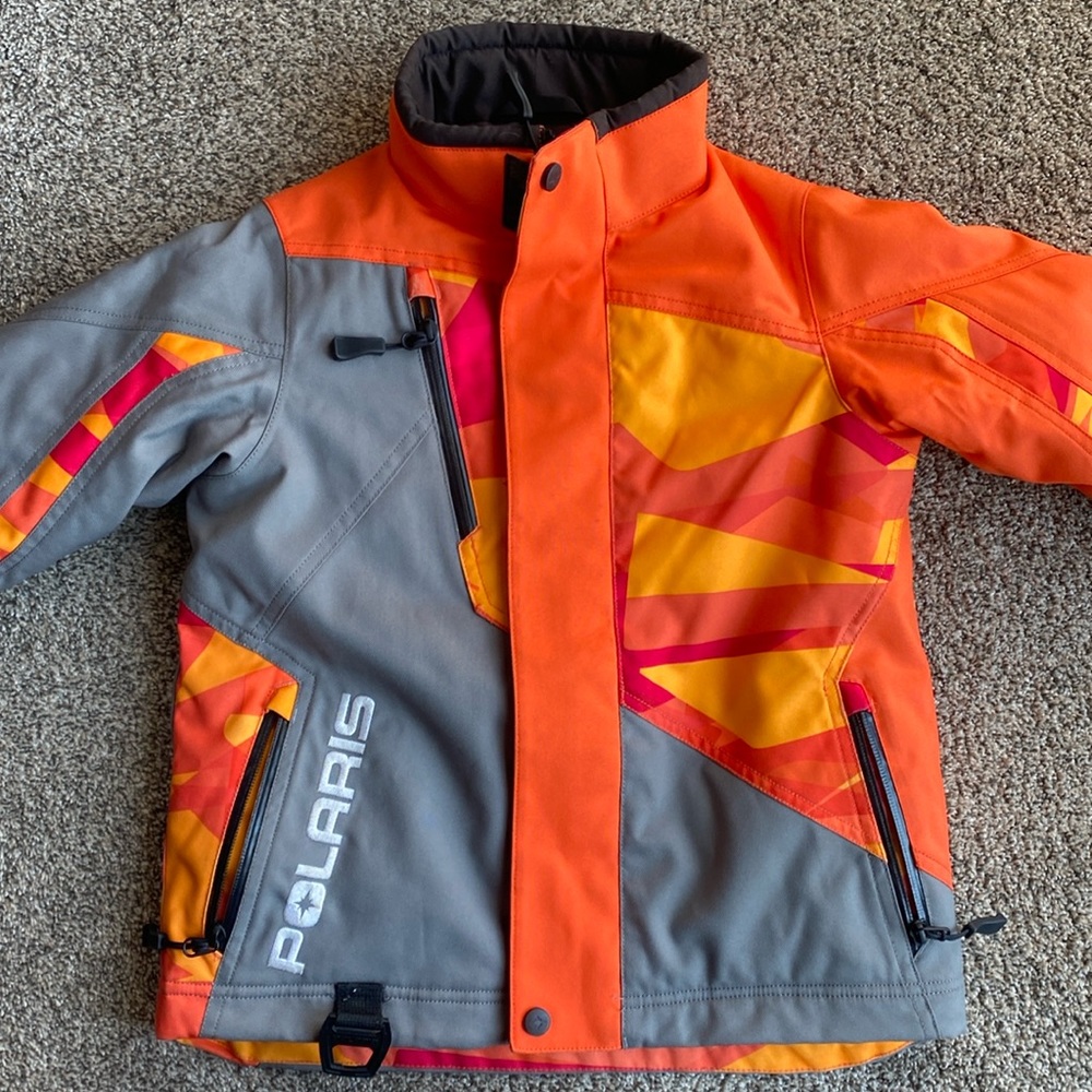 Girls Medium Polaris Snowmobile jacket